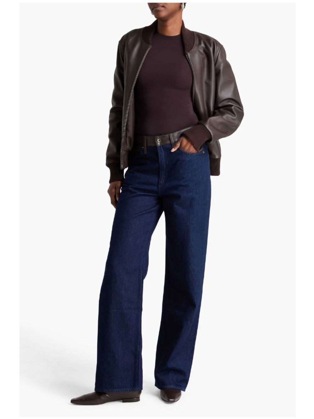 RAG & BONE Lori mid-rise wide-leg jeans